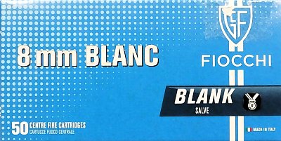 Náboj FIOCCHI 8mm Blanc 50ks