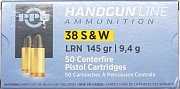 Náboj Prvi Partizan .38S&W LRN 9,4g 50 ks