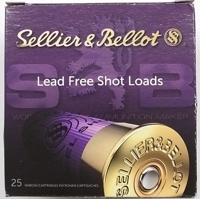 Náboj S&B 12x76 Magnum Steel Shot 39g 3,56mm 25 ks