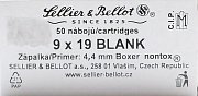 Náboj S&B 9mm Luger (9x19) Blank 50ks