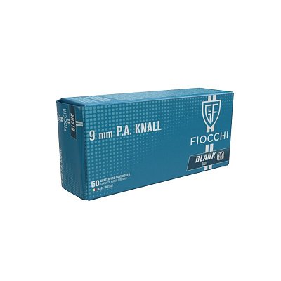 Nábojka FIOCCHI 9 mm P.A. Knall 50 ks
