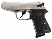 Plynová pistole BRUNI New Police NIKL r. 9mm P.A. ktg. PO