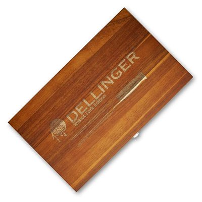 Sada nožů Dellinger 3 ks WALNUT s vidličkou