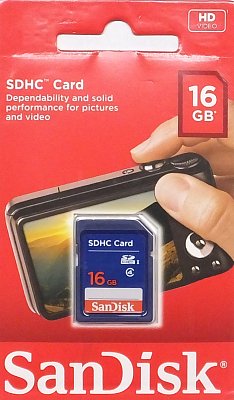 SD karta SANDISK 16GB