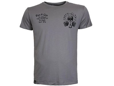 Triko YAKUZA PREMIUM 3906 Broken Legend Lilla Mat vel.  3XL