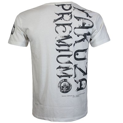 Triko YAKUZA PREMIUM 3918 Pain and Gain Born tu Burn offwhite vel.  4XL