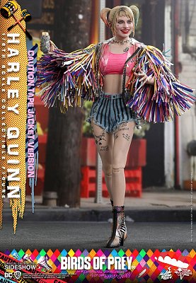 Birds of Prey Movie Masterpiece Actionfigur 1/6 Harley Quinn (Caution Tape Jacket Version) 29 cm
