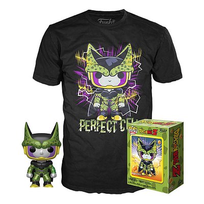 Dragon Ball Z POP! & Tee Vinyl Figur & T-Shirt Set Perfect Cell Sortiment (10)