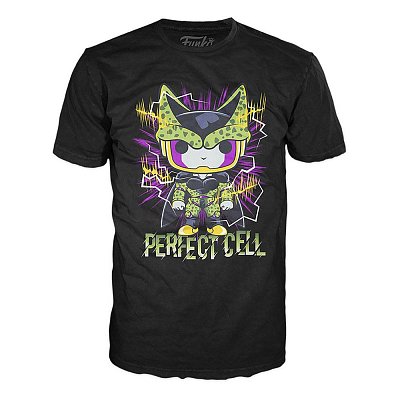Dragon Ball Z POP! & Tee Vinyl Figur & T-Shirt Set Perfect Cell Sortiment (10)