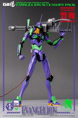 Evangelion: New Theatrical Edition Robo-Dou Zubehör-Set für Actionfiguren Accessory Pack