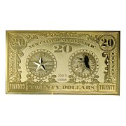 Fallout: New Vegas Replik New California Republik 20 Dollar Bill (vergoldet)