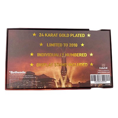 Fallout: New Vegas Replik New California Republik 20 Dollar Bill (vergoldet)