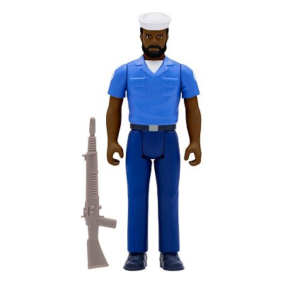 GI Joe ReAction Actionfigur Blueshirt Beard (Dark Brown) Wave 2 10 cm