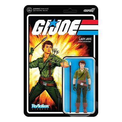 GI Joe ReAction Actionfigur Lady Jaye Wave 2 10 cm