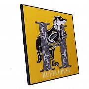 Harry Potter Crystal Clear Picture Wanddekoration Hufflepuff 32 x 32 cm