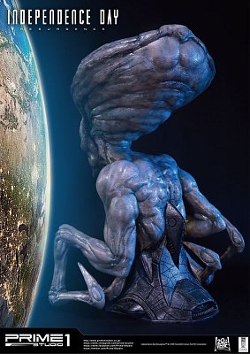 Independence Day Wiederkehr Büste 1/1 Alien 81 cm - Stark beschädigte Verpackung