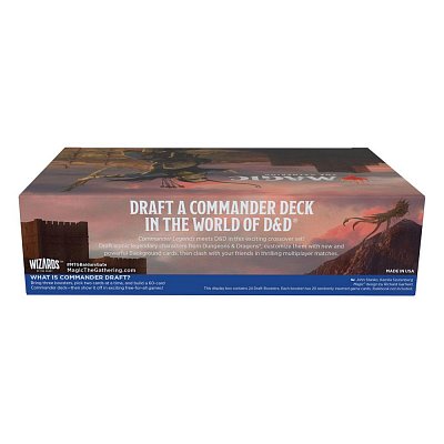 Magic the Gathering Commander Legends: Battle for Baldur\'s Gate Draft-Booster Display (24) englisch
