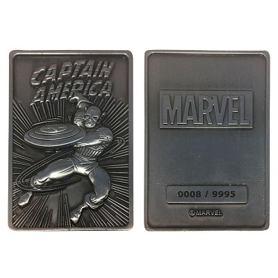 Marvel Metallbarren Captain America Limited Edition