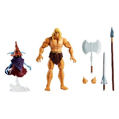 Masters of the Universe: Revelation Masterverse Actionfiguren 2022 Deluxe Savage He-Man & Orko 18 cm - Beschädigte Verpackung