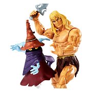 Masters of the Universe: Revelation Masterverse Actionfiguren 2022 Deluxe Savage He-Man & Orko 18 cm - Beschädigte Verpackung