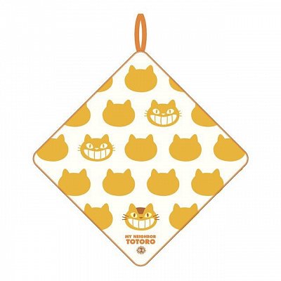 Mein Nachbar Totoro Mini-Handtuch Catbus Silhouette 33 x 33 cm