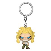 My Hero Academia Pocket POP! Vinyl Schlüsselanhänger All Might Weakened State 4 cm