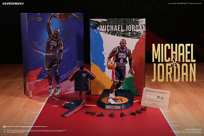 NBA Collection Real Masterpiece Actionfigur 1/6 Michael Jordan Barcelona \'92 Limited Edition 30 cm