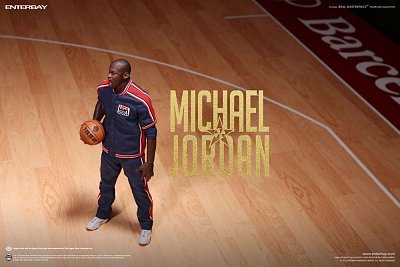 NBA Collection Real Masterpiece Actionfigur 1/6 Michael Jordan Barcelona \'92 Limited Edition 30 cm