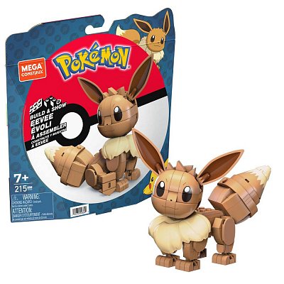 Pokémon Mega Construx Bauset Build & Show Evoli 13 cm