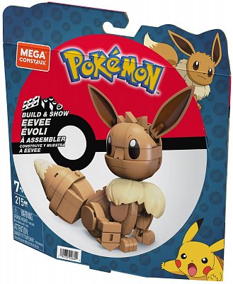 Pokémon Mega Construx Bauset Build & Show Evoli 13 cm