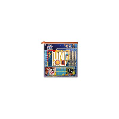 Space Jam Schreibset 12-teilig Bumper Wallet Tune Squad