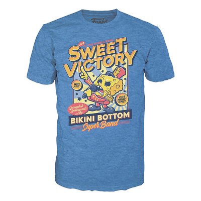 SpongeBob Schwammkopf POP! & Tee Vinyl Figur & T-Shirt Set Spongebob Band