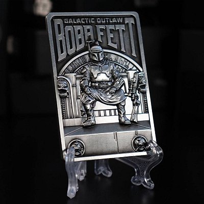 Star Wars Das Buch von Boba Fett Iconic Scene Collection Metallbarren Limited Edition