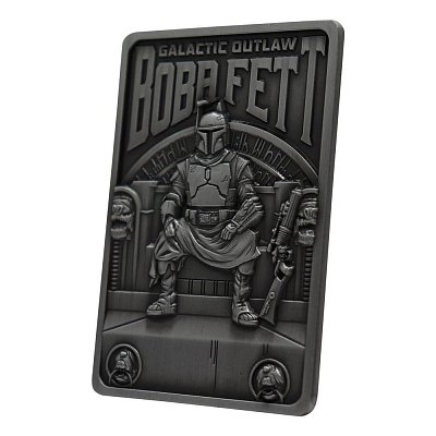 Star Wars Das Buch von Boba Fett Iconic Scene Collection Metallbarren Limited Edition