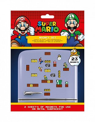 Super Mario Magnete Set Mushroom Kingdom