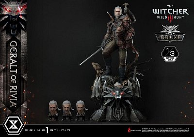 Witcher 3 Wild Hunt Statue 1/3 Geralt von Riva Deluxe Version 88 cm
