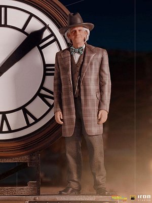 Zurück in die Zukunft III Deluxe Art Scale Statue 1/10 Marty and Doc at the Clock 30 cm