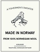 Tradiční norský svetr NORLENDER SVALBARD navy L