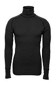 Triko BRYNJE ARCTIC DOUBLE ZIP POLO black M