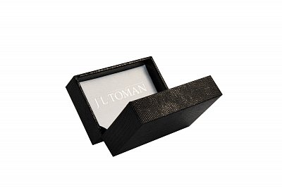 Elegantní spona na kravatu s jemným gravírováním