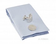 Firemní manžetové knoflíčky s logem Anafxxx vyrobené na zakázku