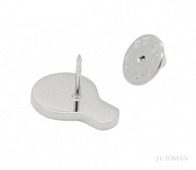 Luxusní ozdoba do klopy s logem institutu Chytry makler vyrobená na míru