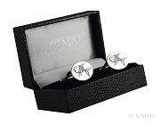 Manžetové knoflíčky rybka vyrobené na zakázku