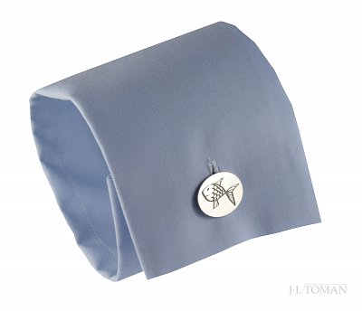 Manžetové knoflíčky rybka vyrobené na zakázku