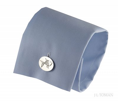 Manžetové knoflíčky rybka vyrobené na zakázku