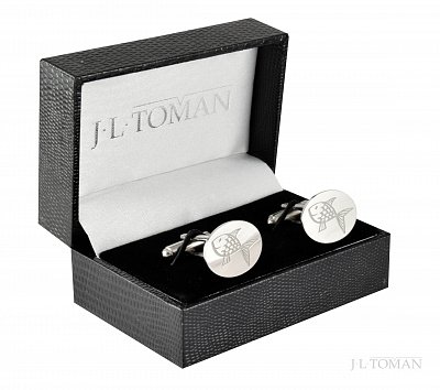 Manžetové knoflíčky rybka vyrobené na zakázku