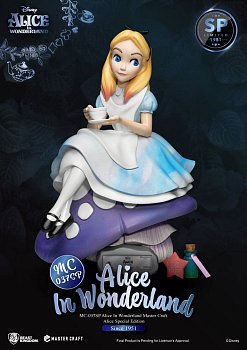 Alice In Wonderland Master Craft Statue Alice Special Edition 36 cm
