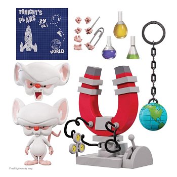 Animaniacs Ultimates Action Figure Brain 18 cm Action figures Animaniacs