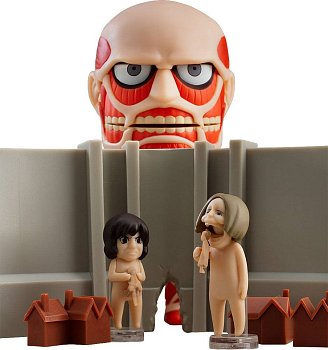 Attack on Titan Nendoroid Action Figure Colossal Titan Renewal Set 10 cm