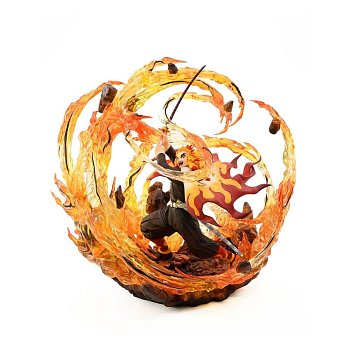 Demon Slayer: Kimetsu no Yaiba Statue 1/8 Kyojuro Rengoku DX Ver. 35 cm - Damaged packaging
